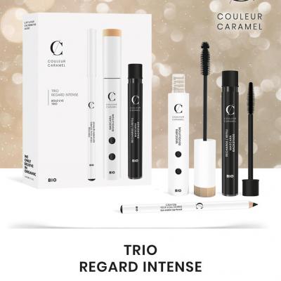 Coffret Noël BIO Mascaras + Crayon - Couleur Caramel