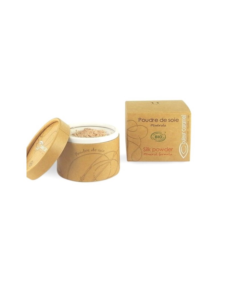 Couleur caramel 111811 poudre de soie bio embellissetvous fr