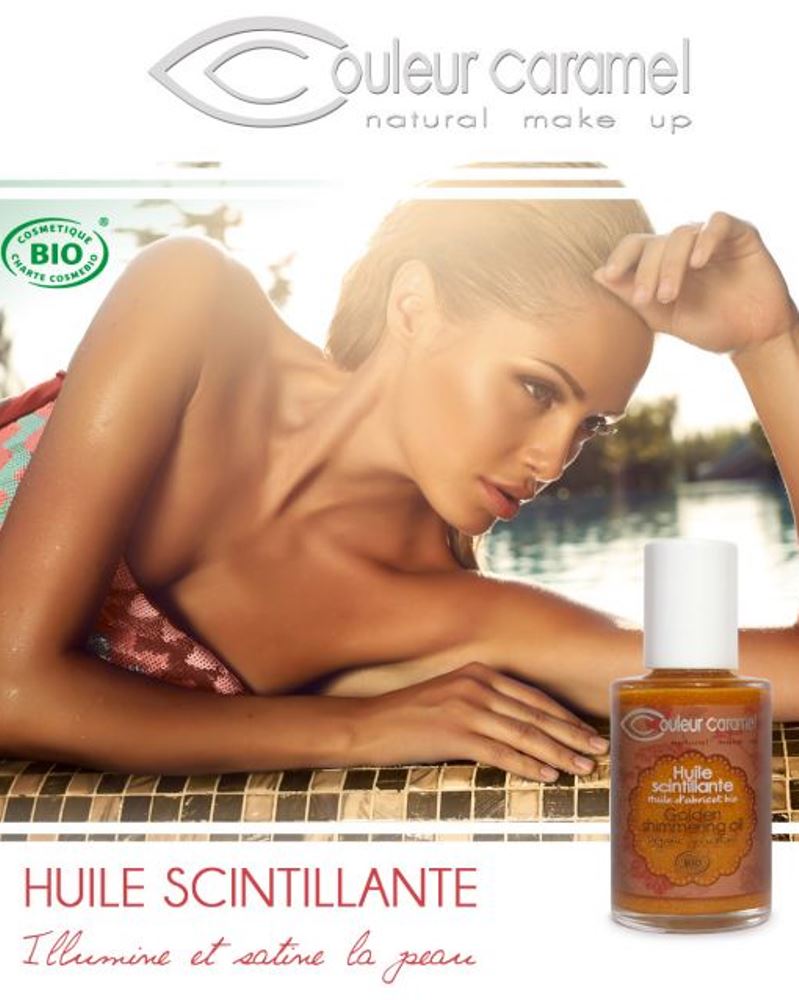Couleur caramel 118292 huile scintillante bio b embellissetvous fr