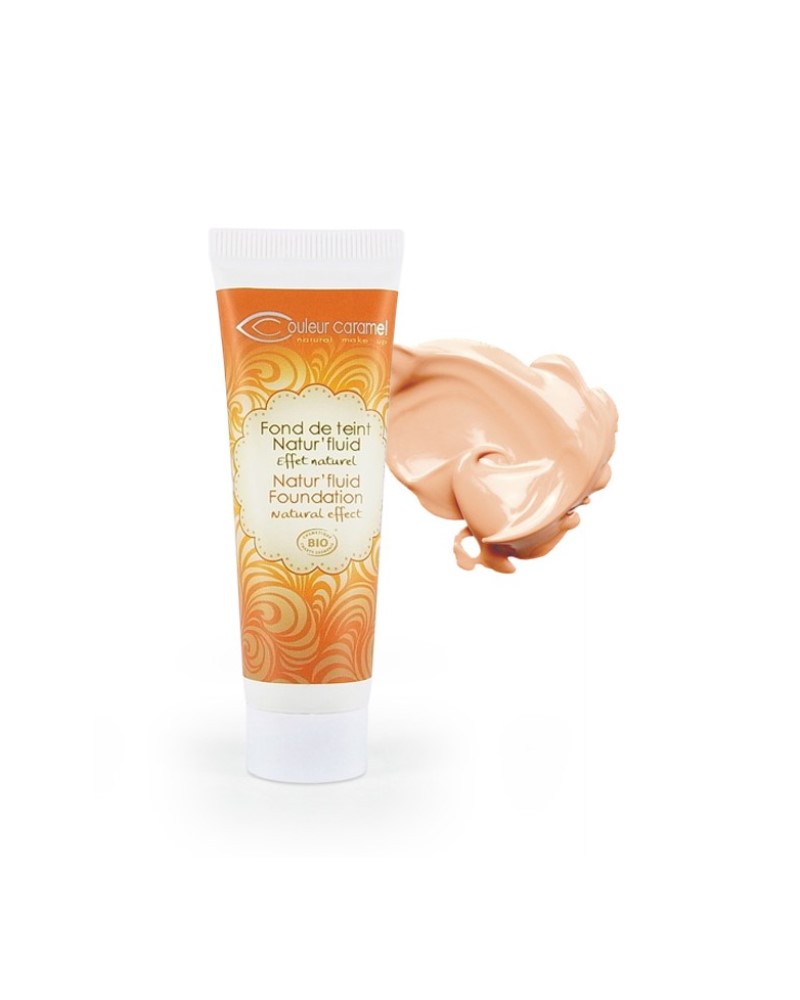 Couleur caramel 118412 fond de teint natur fluid 12 beige naturel embellissetvous fr