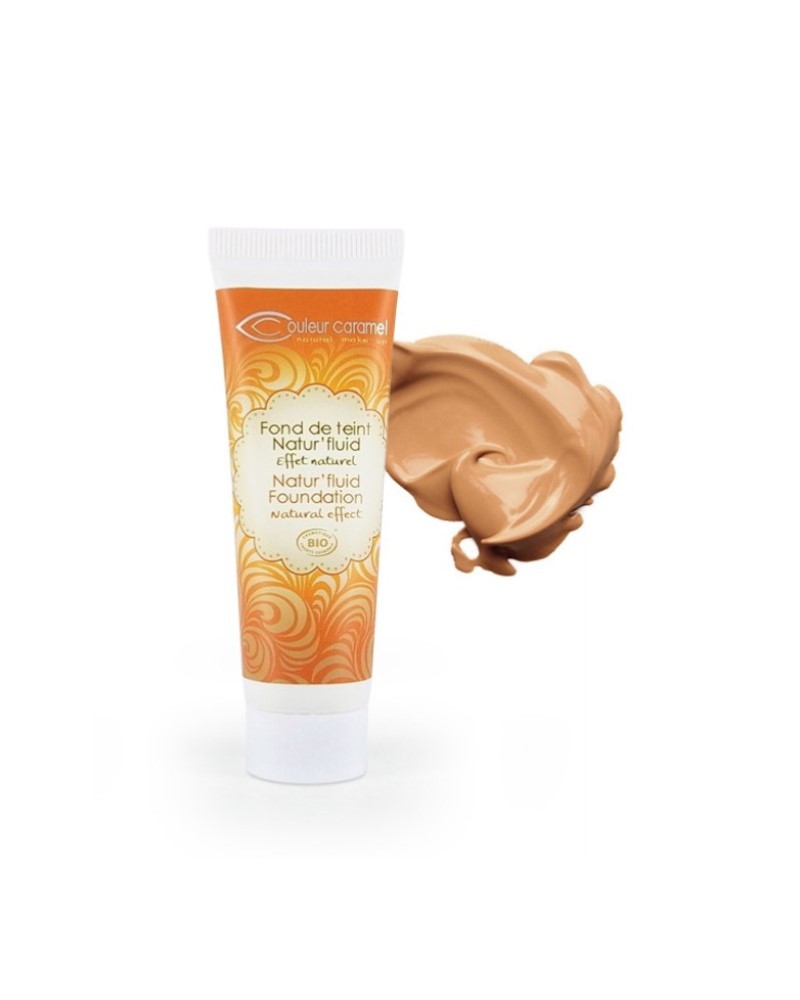 Couleur caramel 118415 fond de teint natur fluid 15 beige hale embellissetvous fr