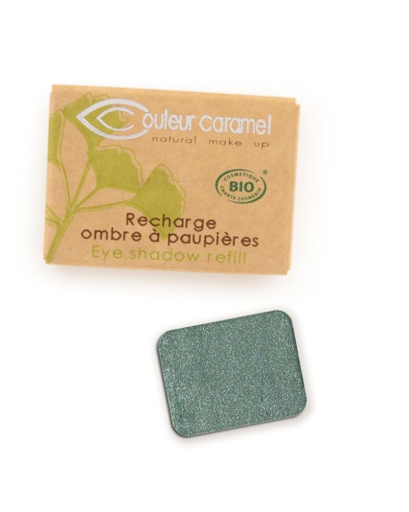 Couleur caramel 119050 recharge ombre a paupiere vert bleute 50 embellissetvous fr
