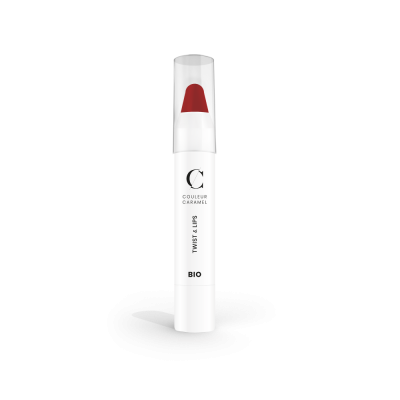 Couleur caramel twist lips 407 rouge glossy