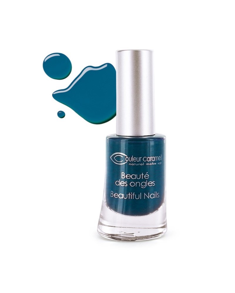 Couleur caramel vernis a ongles brillants bleu profond 59 118859 embellissetvous fr