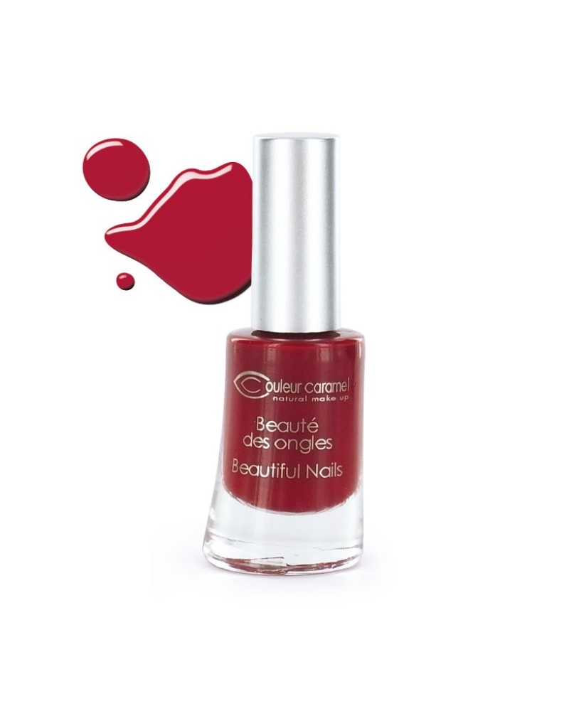 Couleur caramel vernis a ongles brillants rouge 8 118808 embellissetvous fr