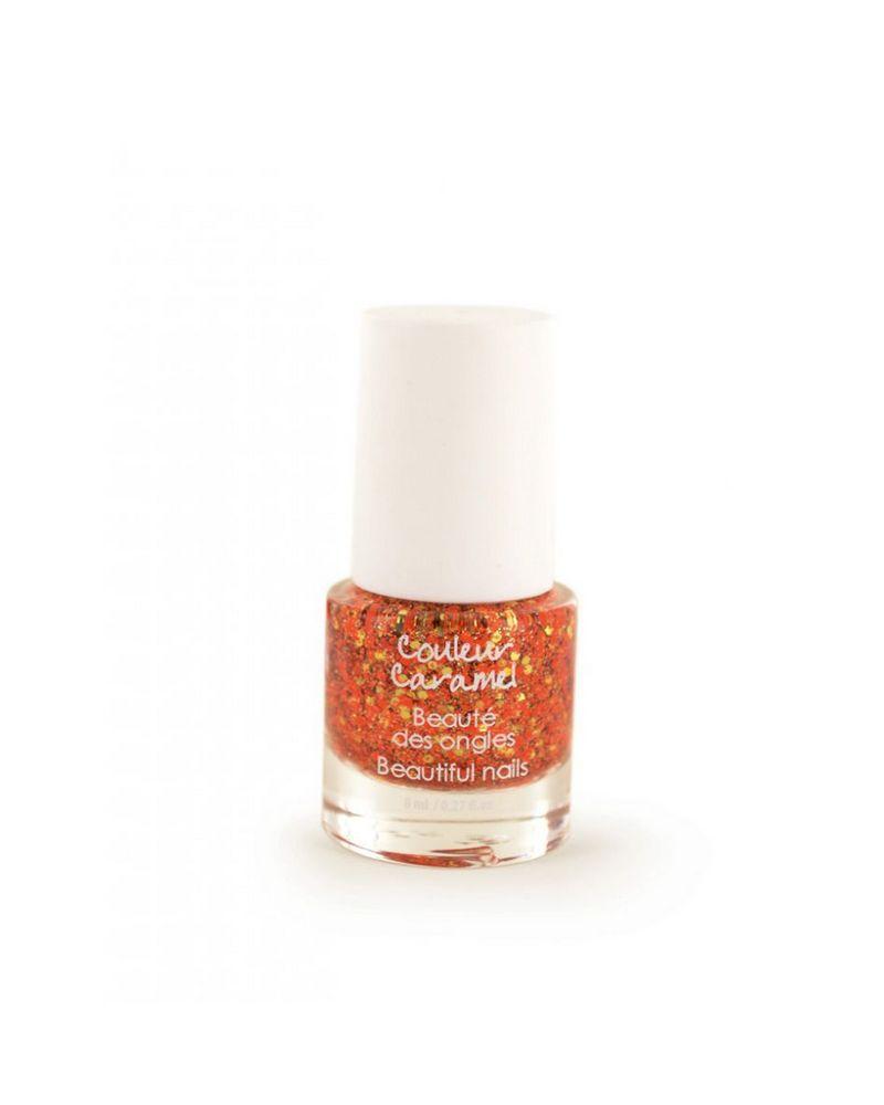 Couleur caramel vernis a ongles paillete 118886 embellissetvous fr