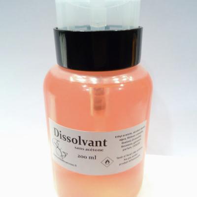 Dissolvant  sans acétone - Flacon pompe