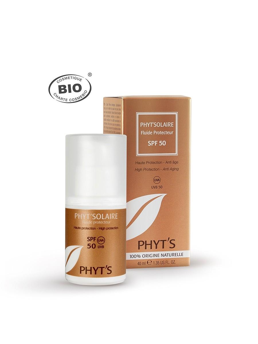 Fluide solaire protecteur spf50 phyts embellissetvous fr