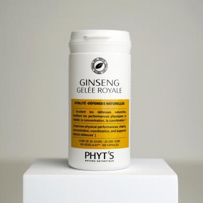 Ginseng Gelée Royale 100 végélules - Phyt