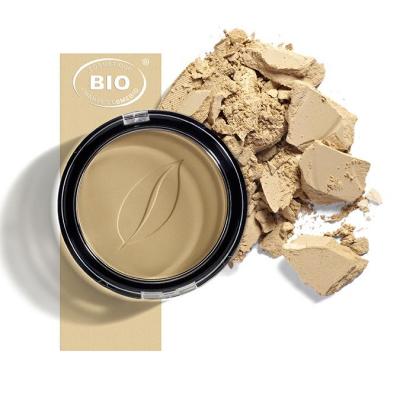 Image poudre de teint compacte satin beige phyts organic make up embellissetvous