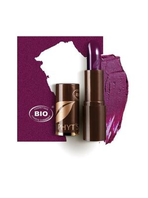 Image rouge a levres prune velours organic make up embellissetvous