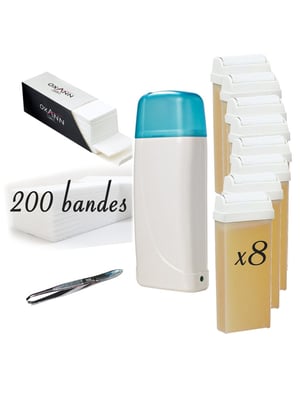 Kit epilation cire tiede
