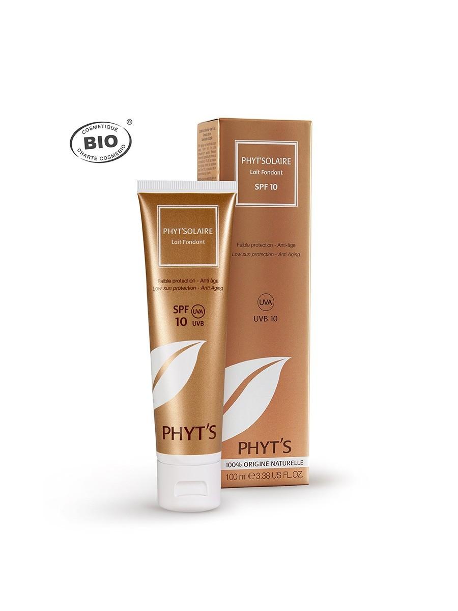 Lait solaire fondant spf10 phyts embellissetvous fr