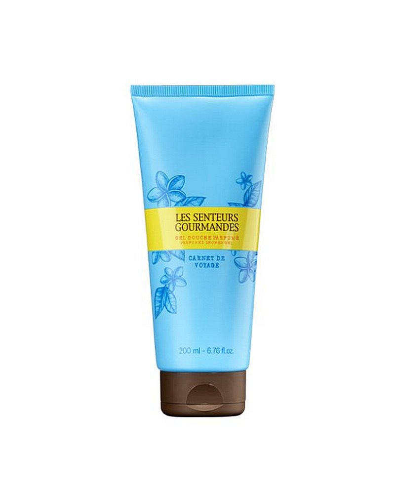 Les senteurs gourmandes gel douche carnet de voyage embellissetvous fr