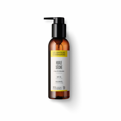 Huile sèche corps et cheveux 150ml - Senteurs Gourmandes