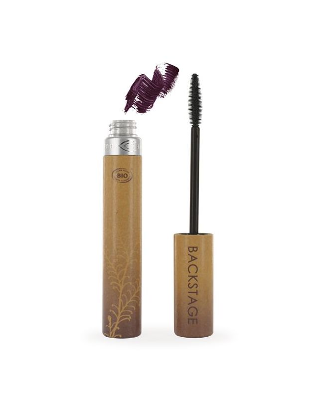 Mascara backstage aubergine