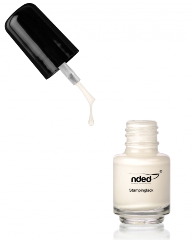 Nded vernis stamping blanc 8992 5ml embellissetvous fr