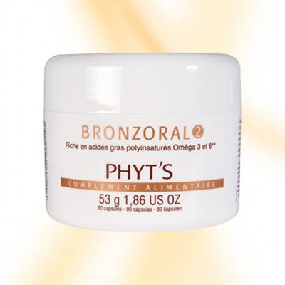 Phyts bronzoral 2 80 vegelules embellissetvous fr