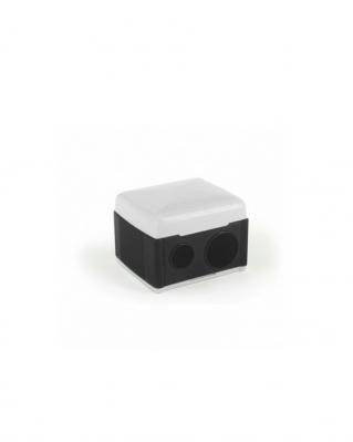 Taille crayon double embout Gris et Noir